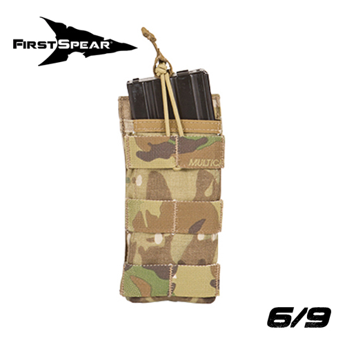 M4 Single Mag "Ranger" Shingle : Coyote / 6/9（MOLLE and PALS）