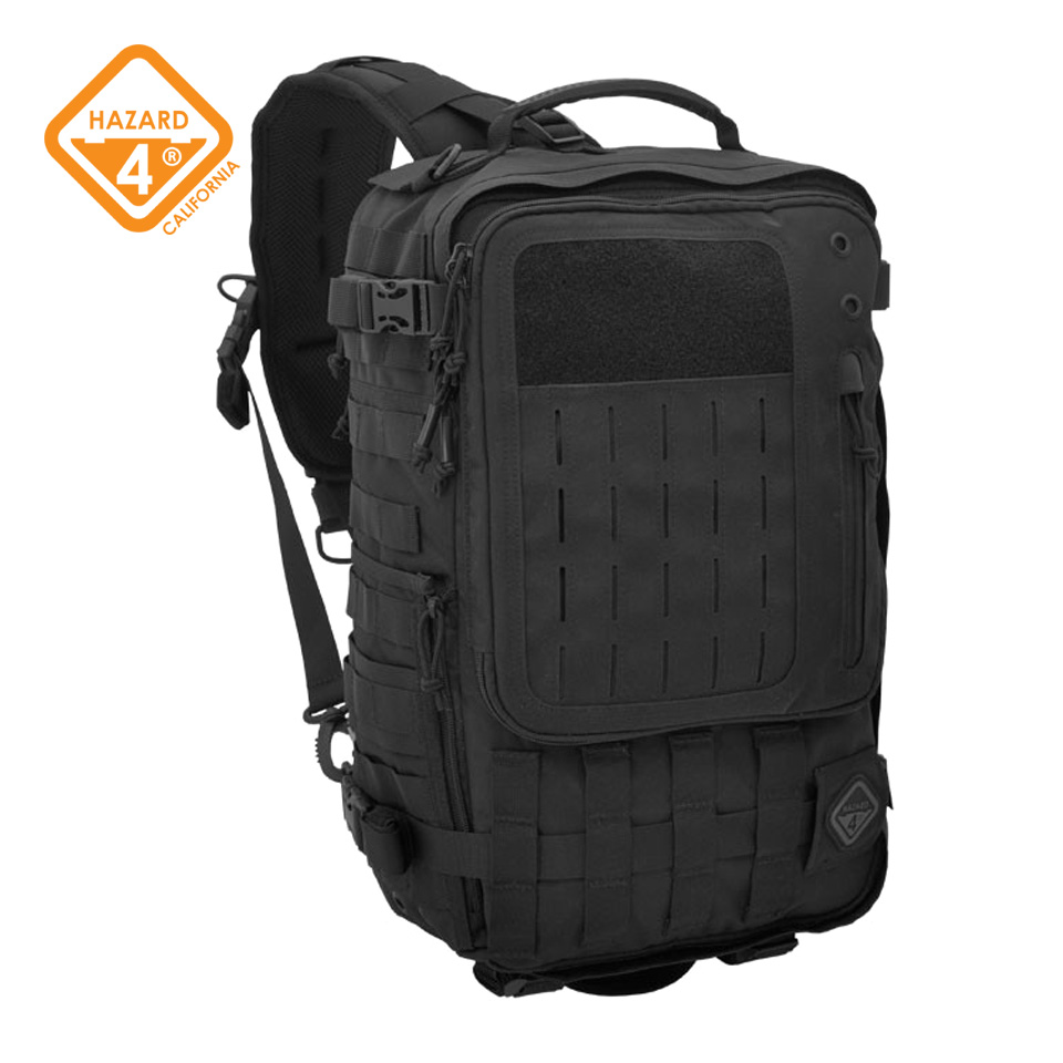 Sidewinder - full-sized laptop sling pack : Black