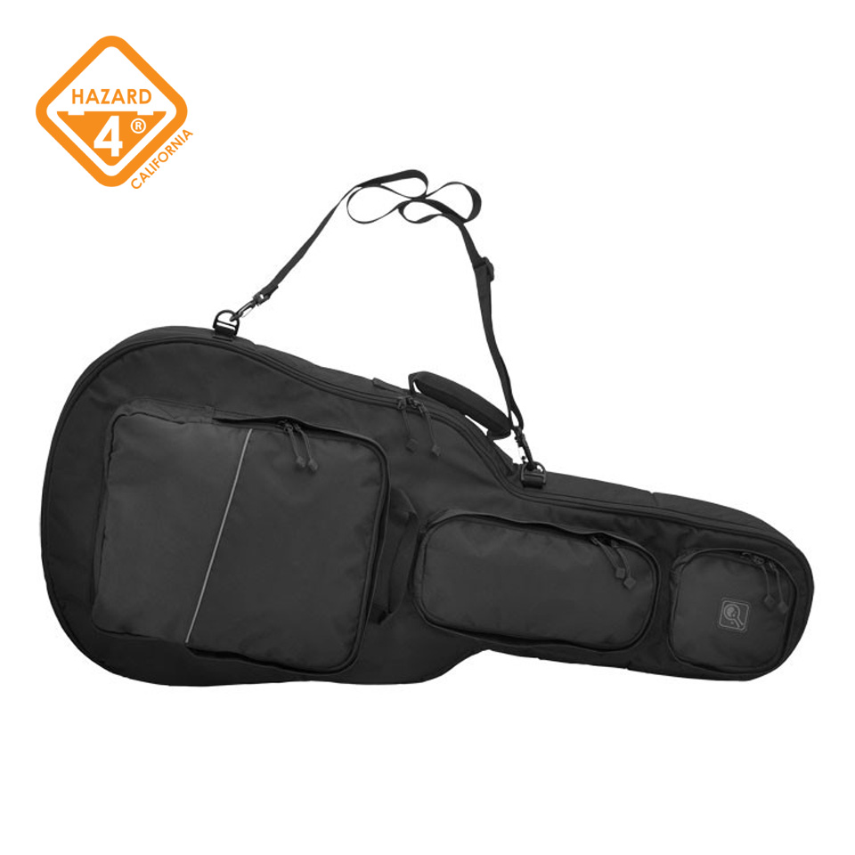 Civilian Lab Battle Axe - guitar-shaped padded rifle case : Black
