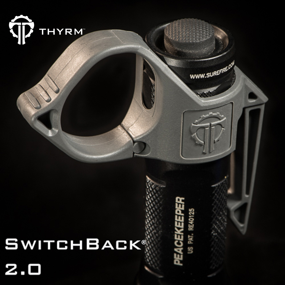 SwitchBack 2.0 Large Flashlight Ring : Urban Grey