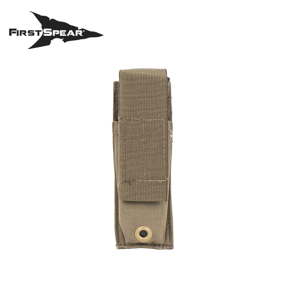 Pistol Magazine Pocket, Single : 6/9 / Coyote（MOLLE and PALS）