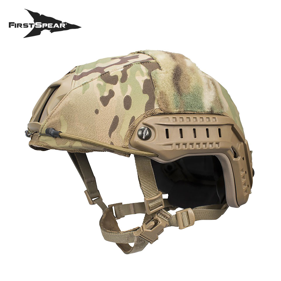 Helmet Cover , Ops-Core FAST Ballistic Helmet (Carbon/Jump Helmet) : White / M(S/M)