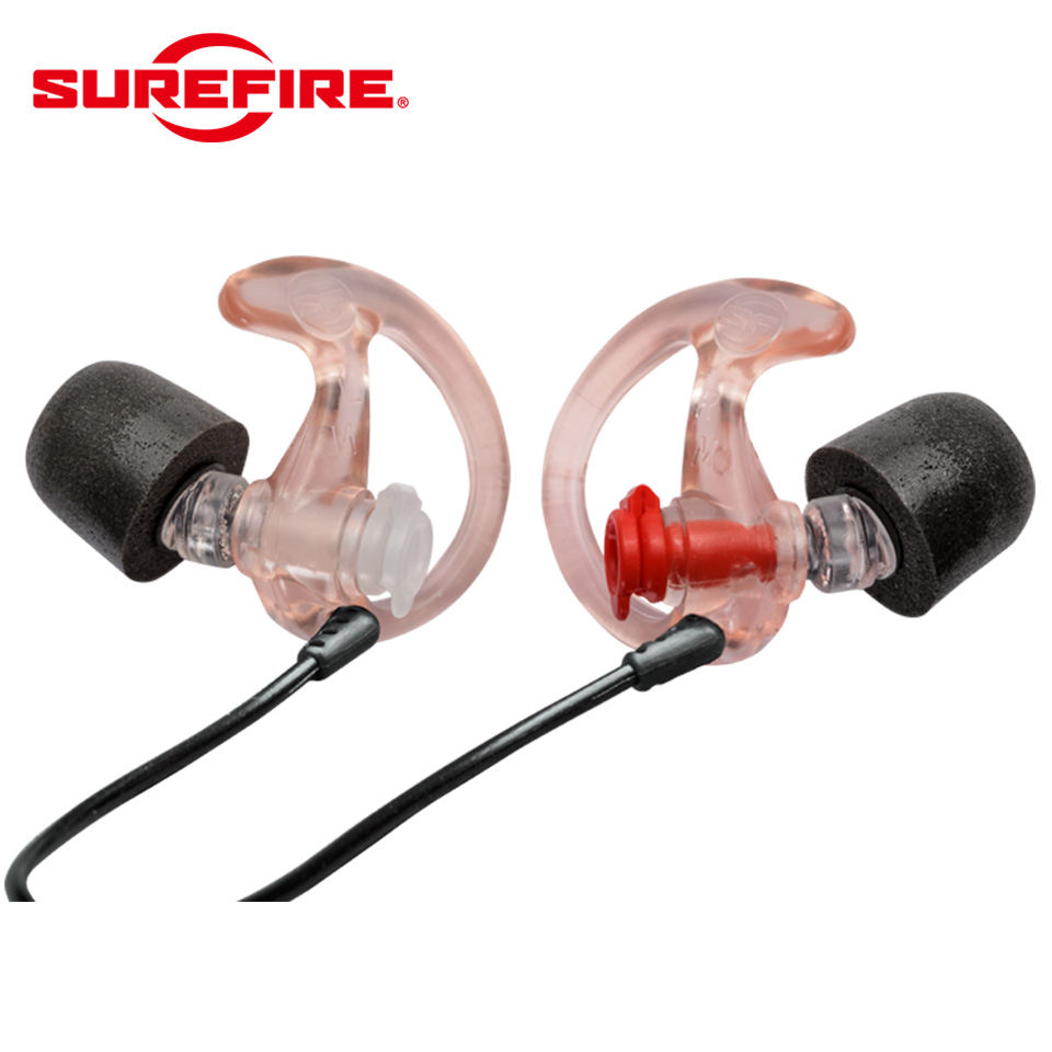 EP7 SONIC DEFENDERS ULTRA - Filtered Foam-Tipped Earplugs : Clear / M バルク（25個入）