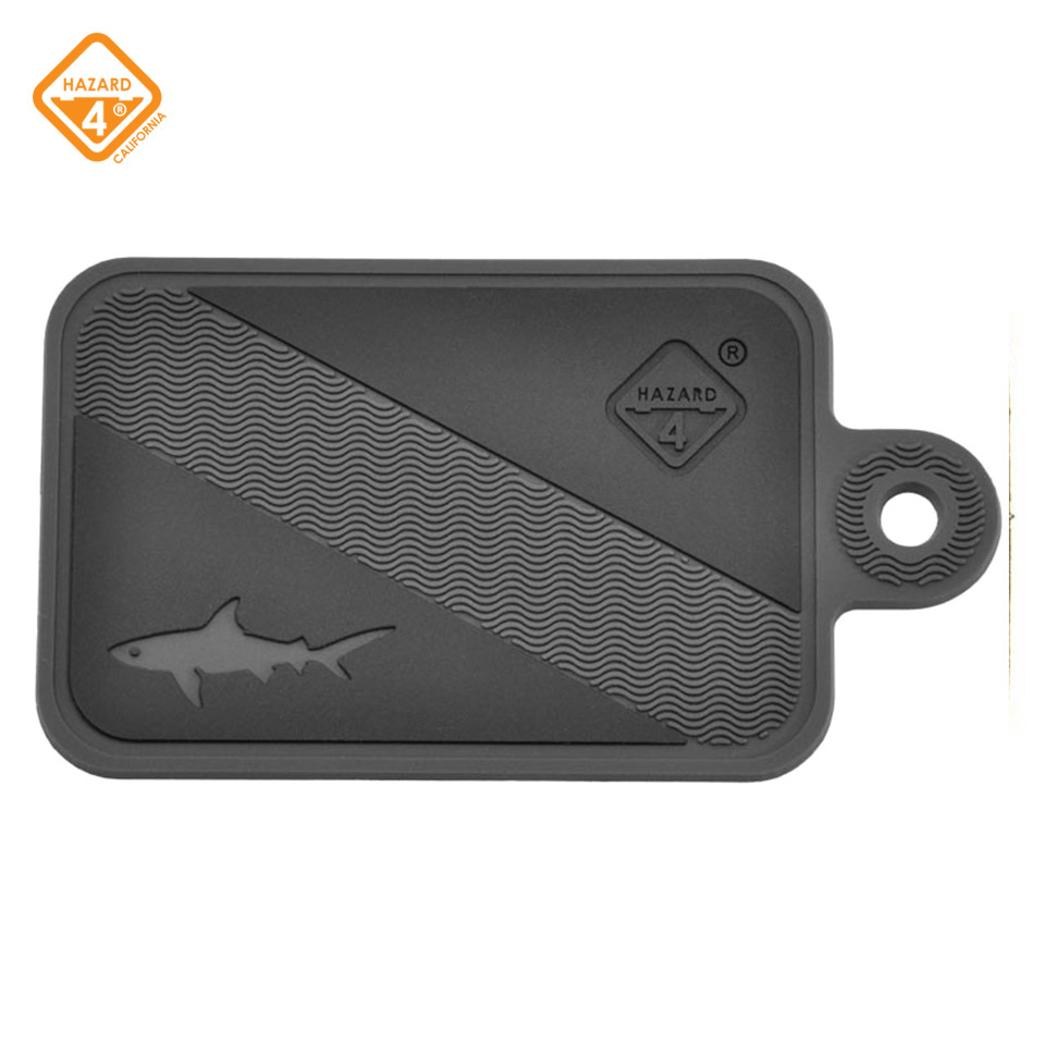 Dive Shark - rubber velcro patch : Coyote