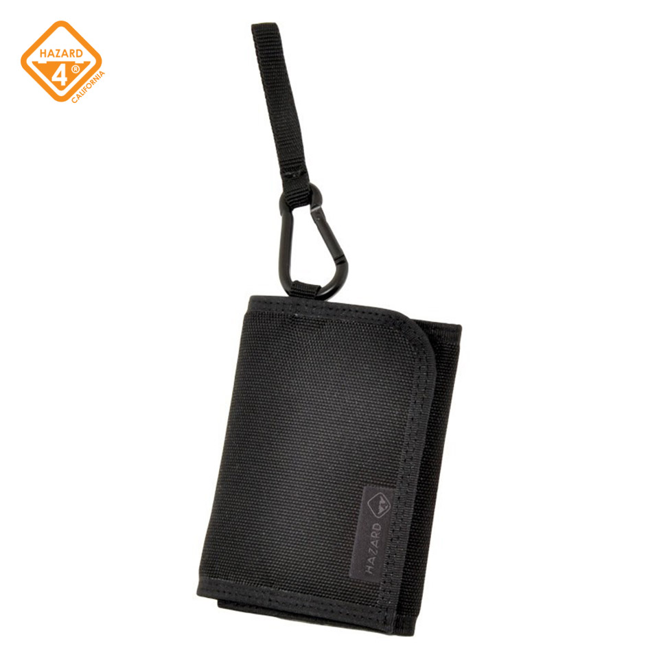 Mil-Wafer slim tri-fold wallet : BK