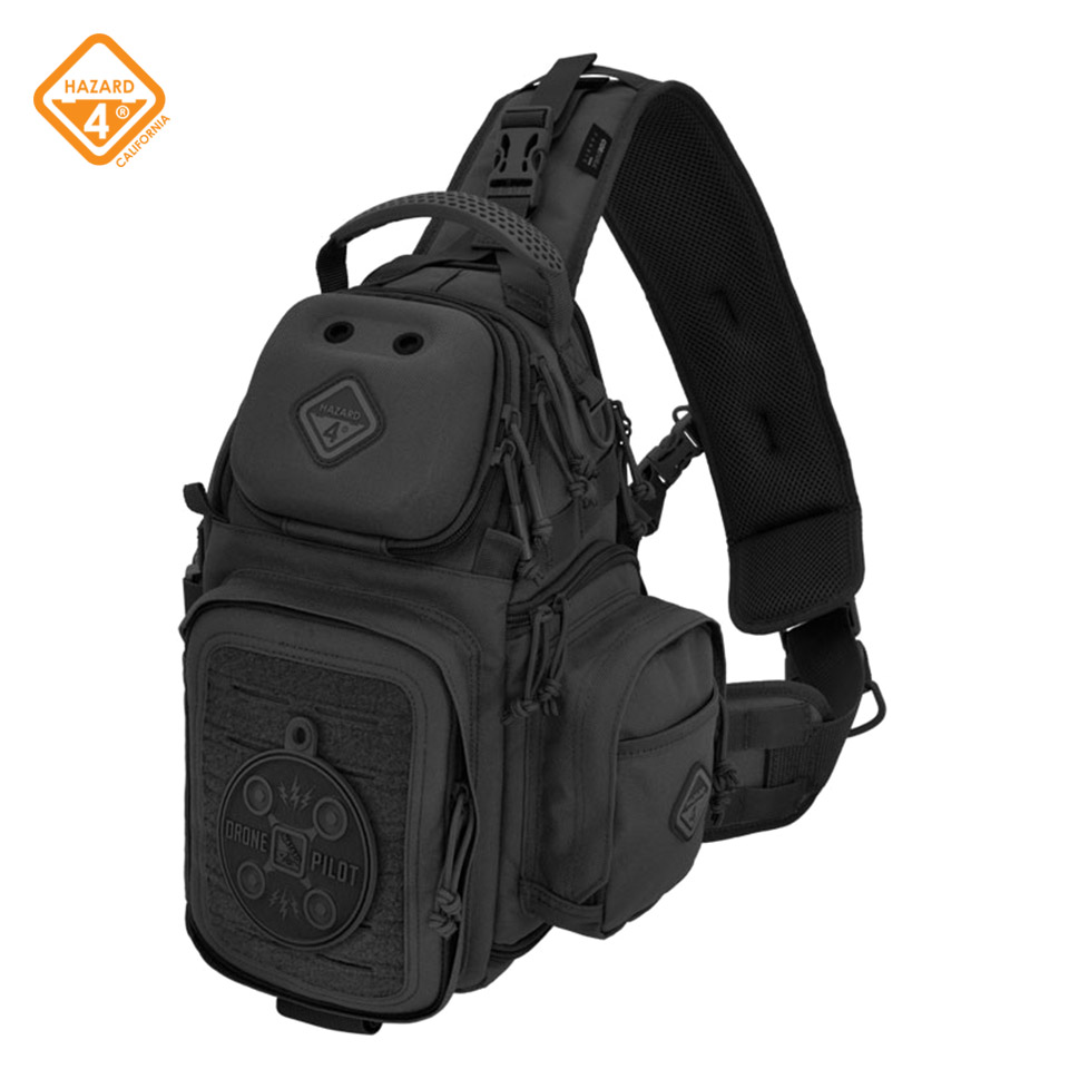 Freelance Drone Edition - drone-centered tactical sling-pack : H4-FTO-FLD-BLK