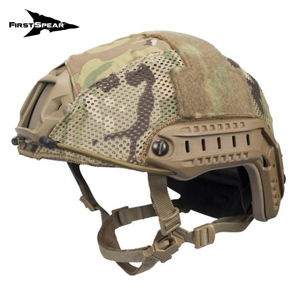HELMET COVER , HYBRID , OPS-CORE , FAST Ballistic Helmet (Carbon/Jump Helmet) : RangerGreen / XL(L/XL)