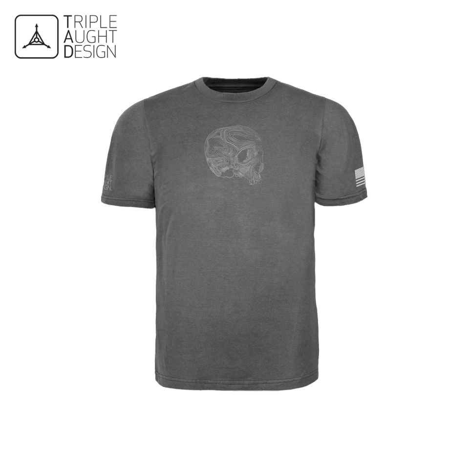 Topo Skull T-Shirt　Asphalt/M : Asphalt/M