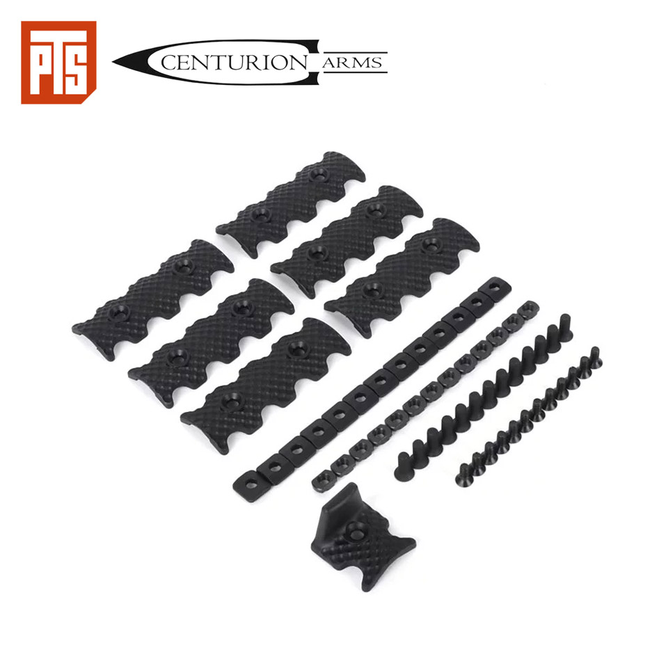 PTS Centurion Arms CMR M-LOK Rail Accessory Pack : Black