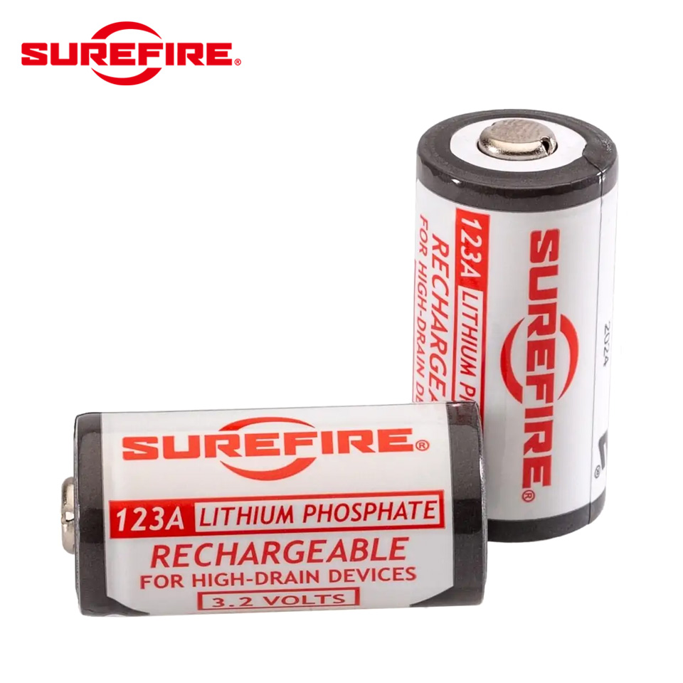 123A RECHARGEABLE BATTERIES - Lithium Iron Phosphate Rechargeable Batteries & Charger : バッテリー2個パック