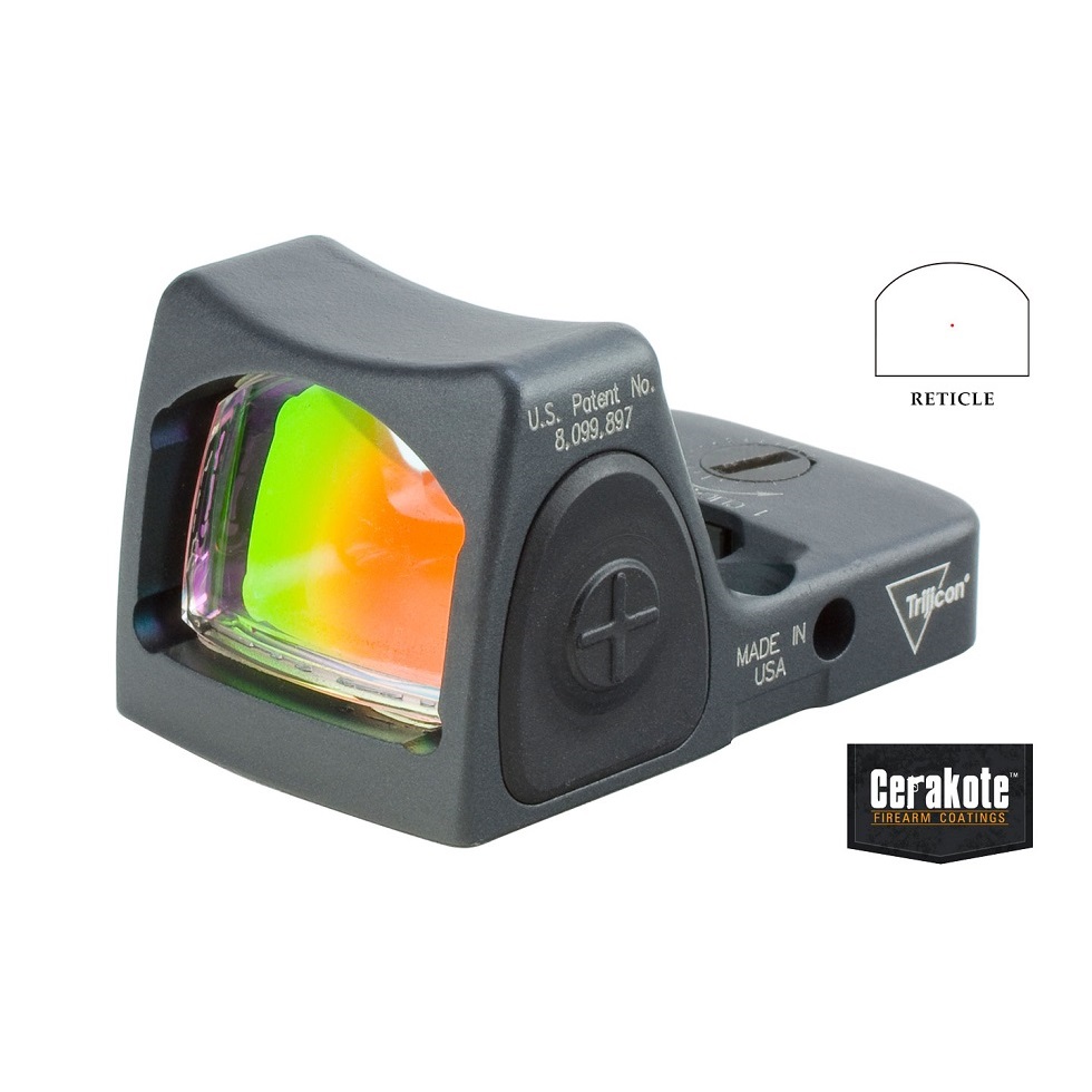 RMR Type 2 Adjustable LED Reflex Sight Cerakote / 3.25 M.O.A. : Sniper Gray