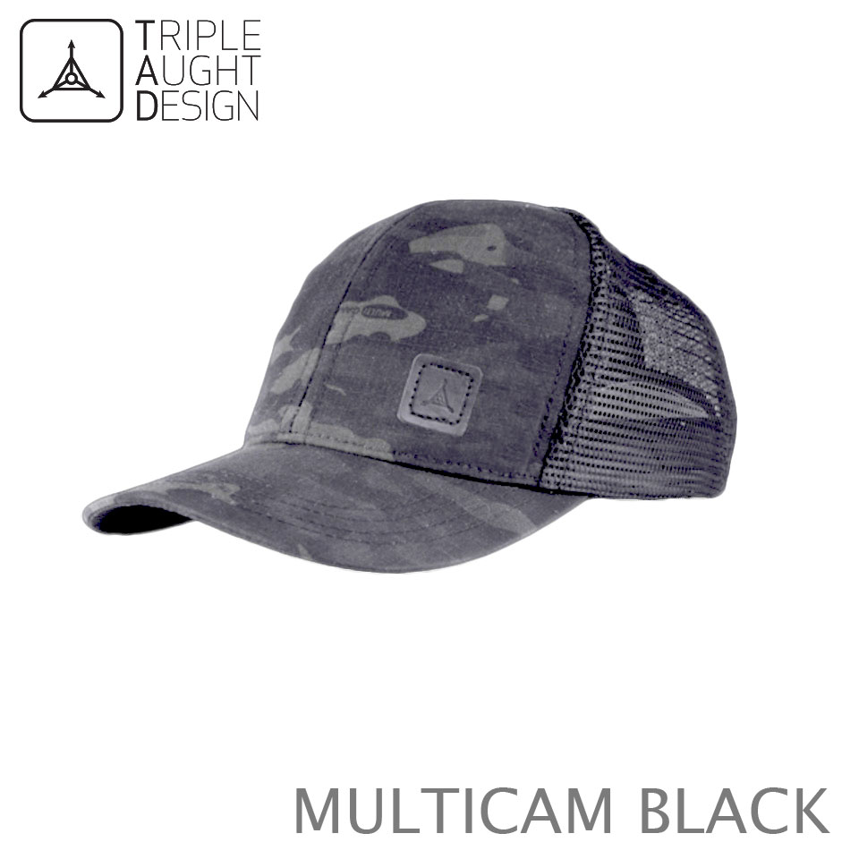 TRUCKER CAP : MULTICAM BLACK