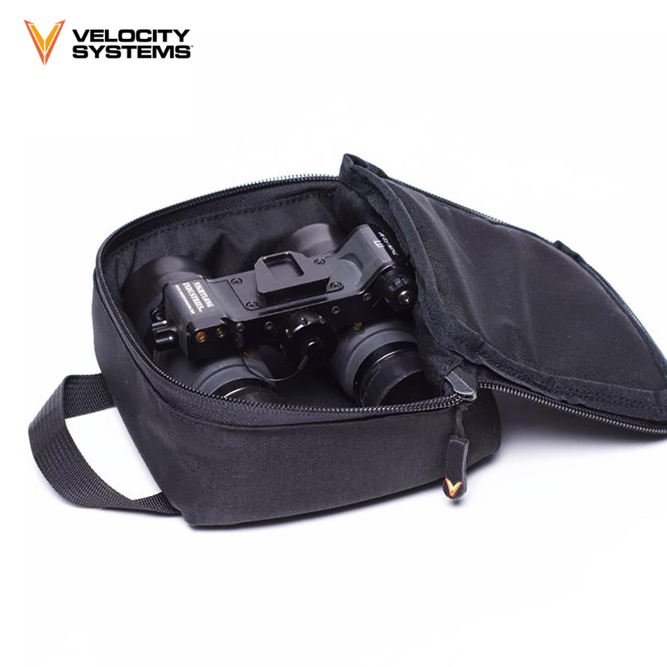 Velocity Systems Velcro Night Vision Pouch S : Wolf Grey