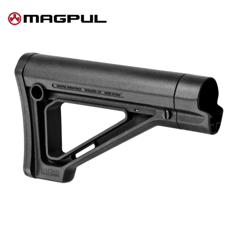 MOE Fixed Carbine Stock - Mil-Spec : MAG480-BLK