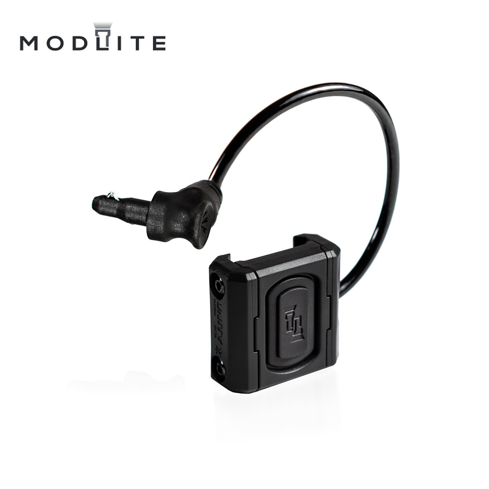 Modlite ModButton Lite (Laser Plug) : Laser/Crane / 4.5 inch / Black