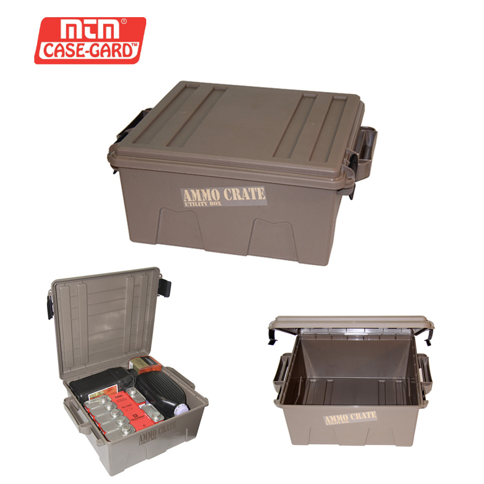 Ammo Crate Utility Box - 1370 : Dk Earth