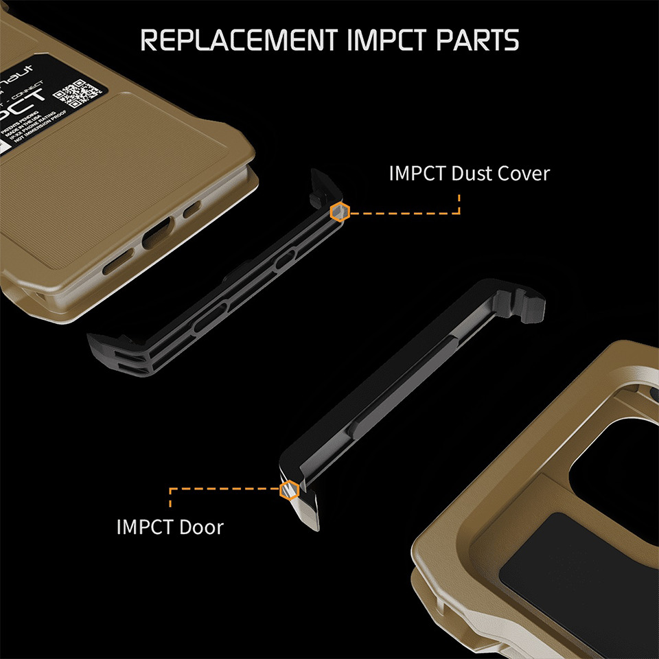 Replacement snap-in cover for IMPCT (Top/Bottom set) : IMPCT, iPhone 13