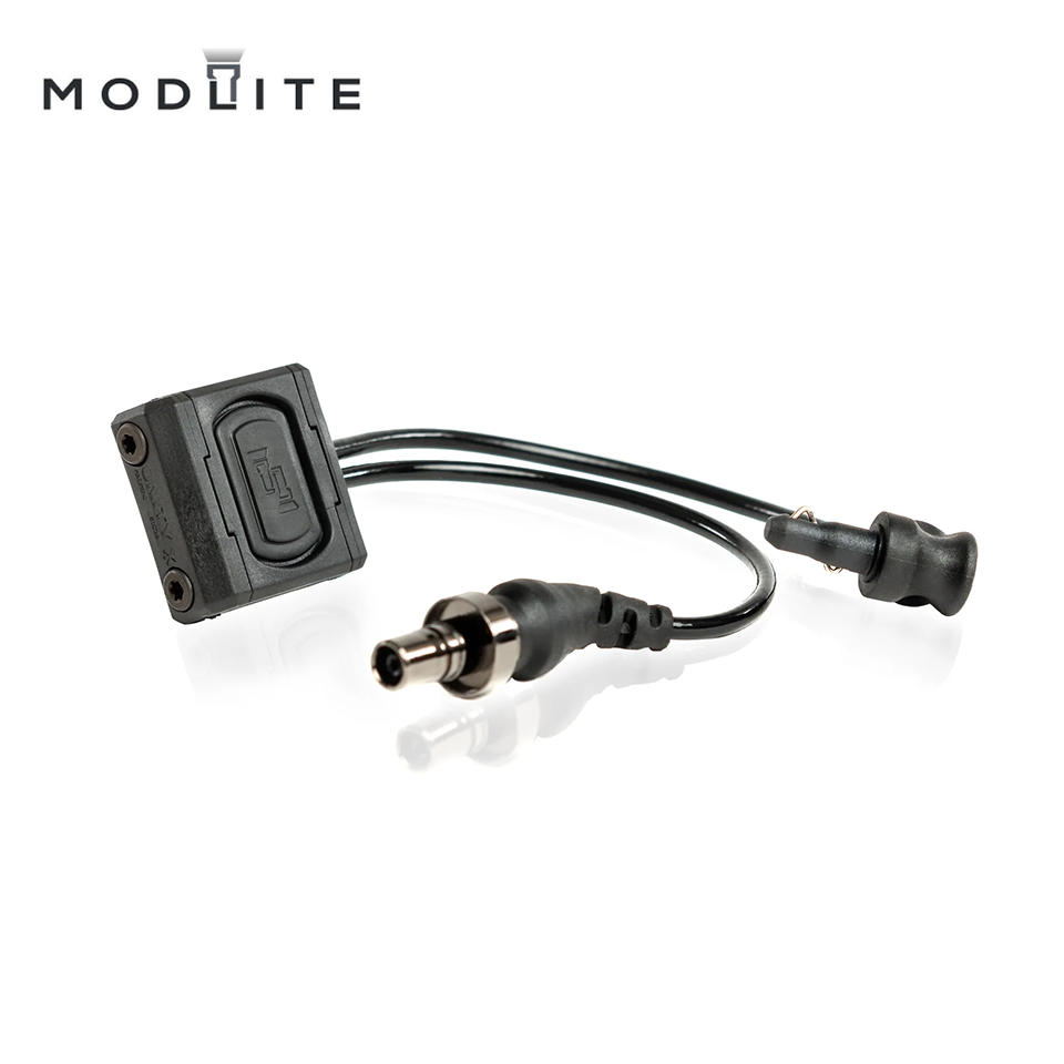 Modlite ModButton Lite (Dual Lead) : 4.5 inch / Black