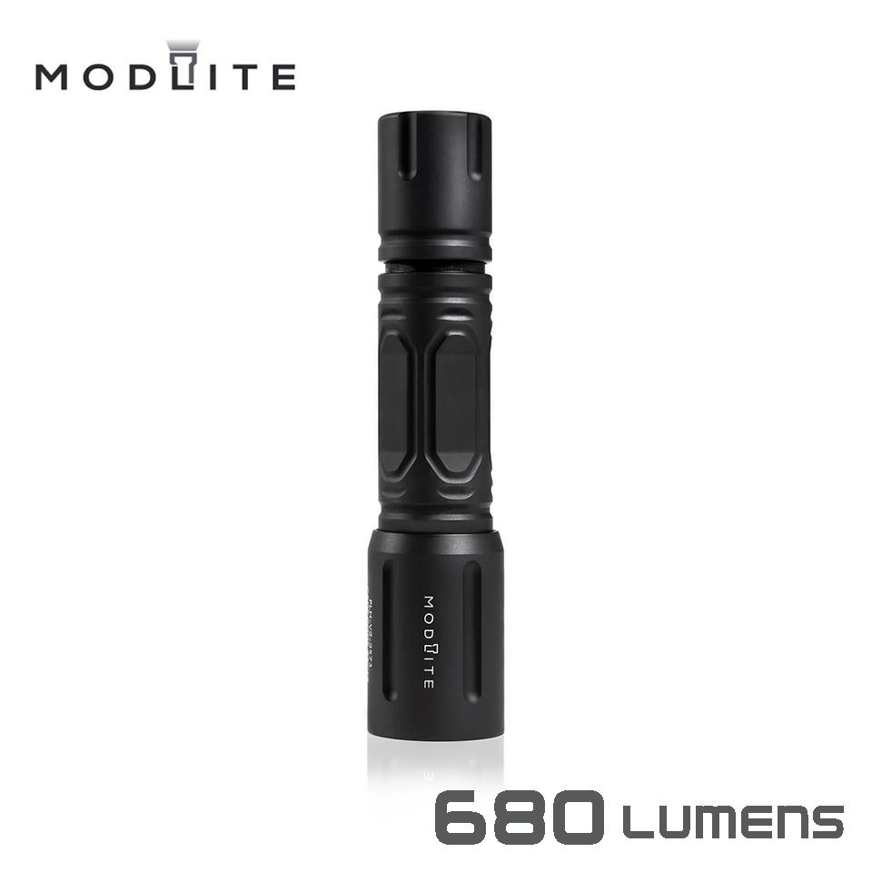 Modlite Handheld OKW-18650 Light Package : Black / Complete Package