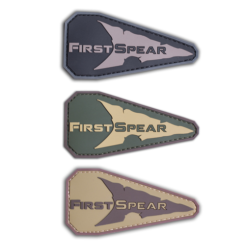 FirstSpear Logo PVC Patch : Black